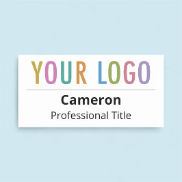 Firmenname Firmenname Markenname Firmenlogo Magnet Namensschild