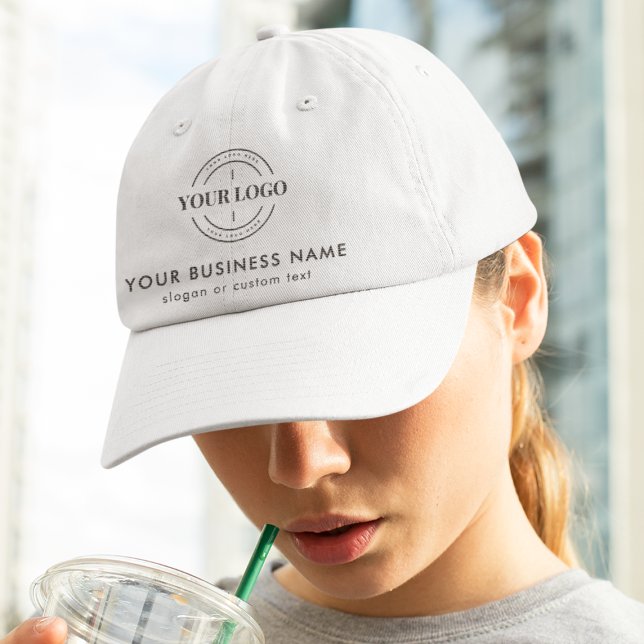 Firmenname für Logo-Unternehmen Slogan Truckerkappe (Von Creator hochgeladen)