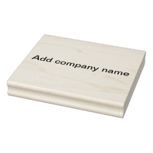 Firmenname hier hinzufügen Titel Geschäft Gummistempel