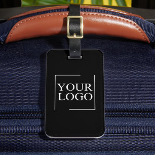 Firmenname Logo hinzufügen Unternehmen Beruflicher Gepäckanhänger