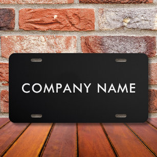 Firmenname oder Name des Unternehmens US Nummernschild