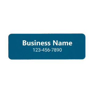 Firmenname Telefonnummer Blau Produktlabel