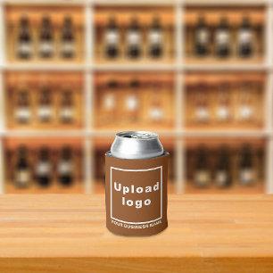 Firmenname und Logo Brown können färben Dosenkühler