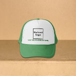 Firmenname und Logo Grün und Weiß Trucker Hut Truckerkappe<br><div class="desc">LKW-Hut, dass Sie anpassen können, um Ihren Firmennamen. Sie können es als Geschenk oder Geschenk an Ihre Kunden geben. Sie können es auch in Ihre Marketing-Materialien, um Ihr Unternehmen zu werben oder in Ihre Werbeprodukte, um Ihren Markennamen zu fördern. Trucker Hut mit Ihrem Firmennamen und Logo, um Markenbewusstsein zu schaffen....</div>