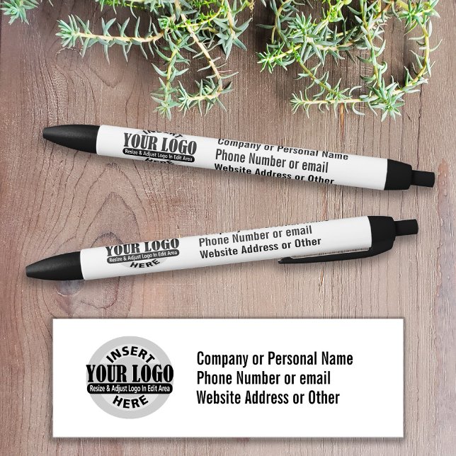 Firmenname und Logo mit 3 Textzeilen Kugelschreiber (Von Creator hochgeladen)