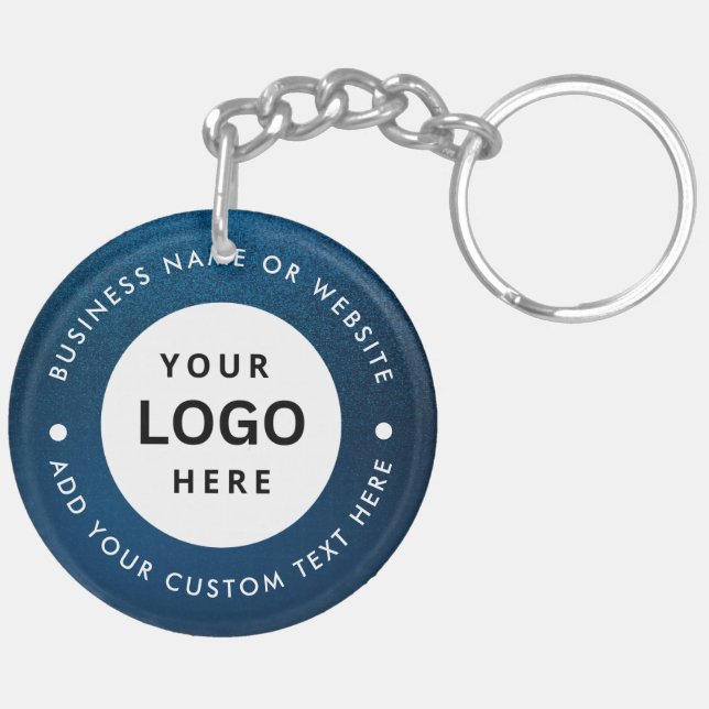 Firmenname und Logo Schlüsselanhänger (Rückseite komplett)