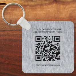 Firmenname und Logo Schlüsselanhänger