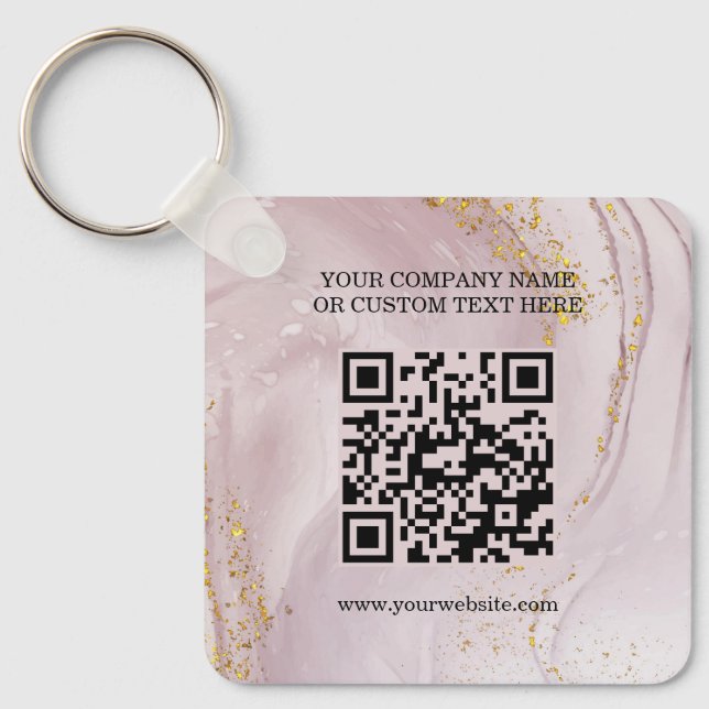 Firmenname und Logo Schlüsselanhänger (Vorderseite)