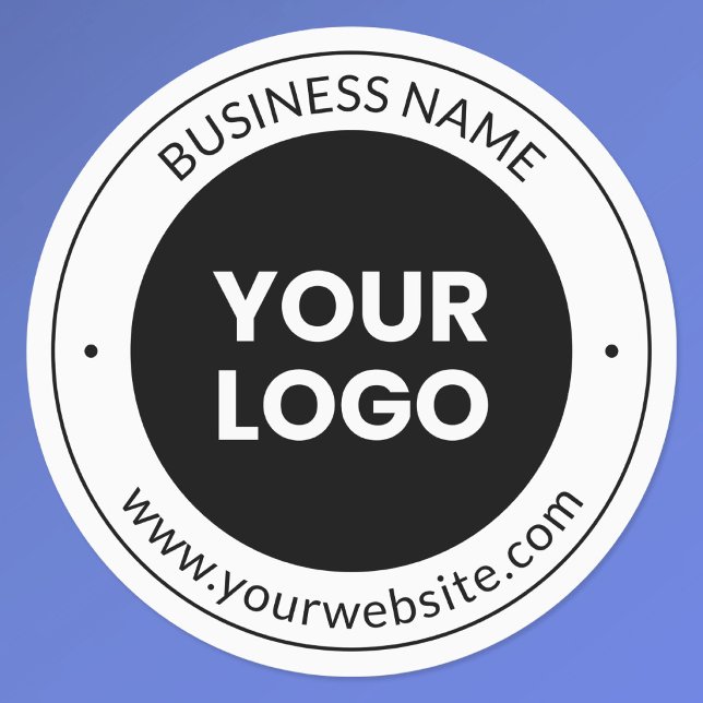 Firmenname & Website oder Slogan, vielen Dank etc. Etiketten (Von Creator hochgeladen)