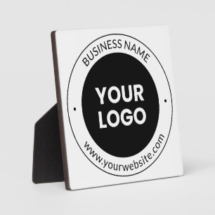 Firmenname & Website oder Slogan, vielen Dank etc. Fotoplatte