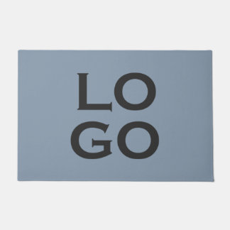 Firmenspezifische Logos oder Firmenlogo auf Dusty Fußmatte