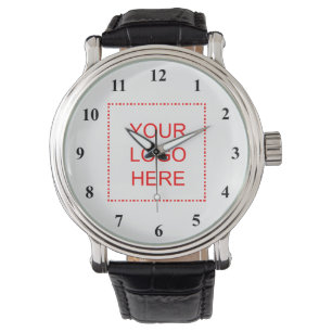 Firmenuhr mit Foto oder Logo Armbanduhr