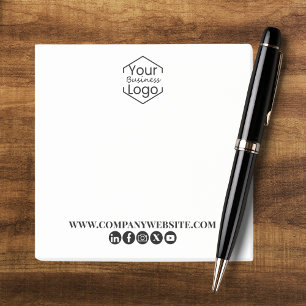 Firmenwebsite Social Media Beruflich Post-it Klebezettel