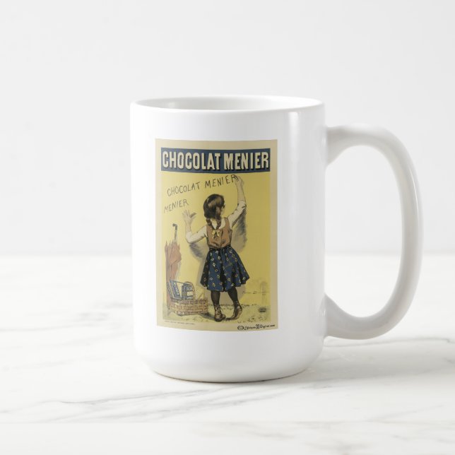 Firmin Bouisset - Chocolat Menier Weiß-Tasse Tasse (Rechts)