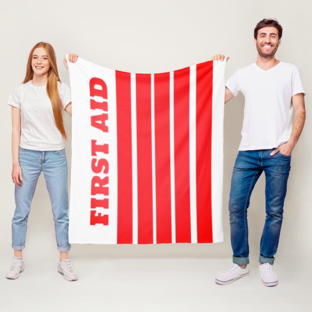 FIRST AID FLEECEDECKE (Beispiel)