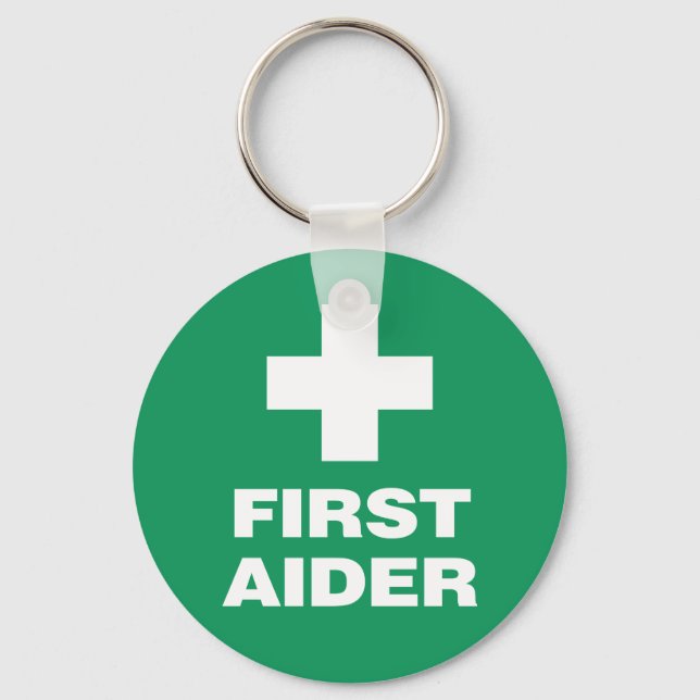 First Aider Schlüsselanhänger (Vorderseite)
