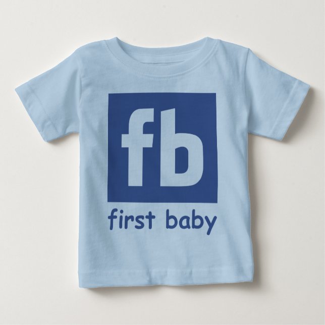 First Baby Boy Baby T-shirt (Vorderseite)