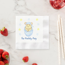 First Birthday Boy Party Serviette