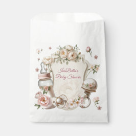 First Bloom Baby Shower Geschenk Tüte Bastelset Geschenktütchen