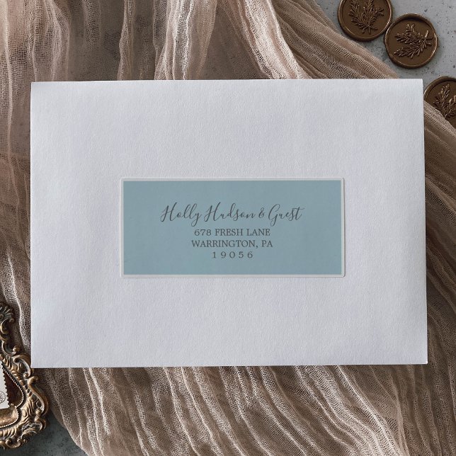 First Bloom Coordinate Guest Address Labels (Von Creator hochgeladen)