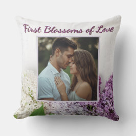 First Blossoms of Love Pillow | Personalized Kissen
