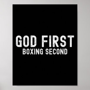 First Boxing - Zweite Boxreihe - Funny Boxing Love Poster