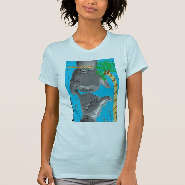 First Bump Island Style Women's TShirt (Vorderseite)