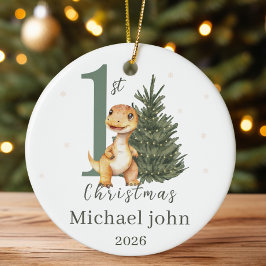 First Christmas Baby Individuelle Name und Year Di Keramik Ornament