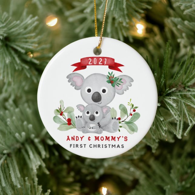 First Christmas Baby & Mommy Ornament (Baum)