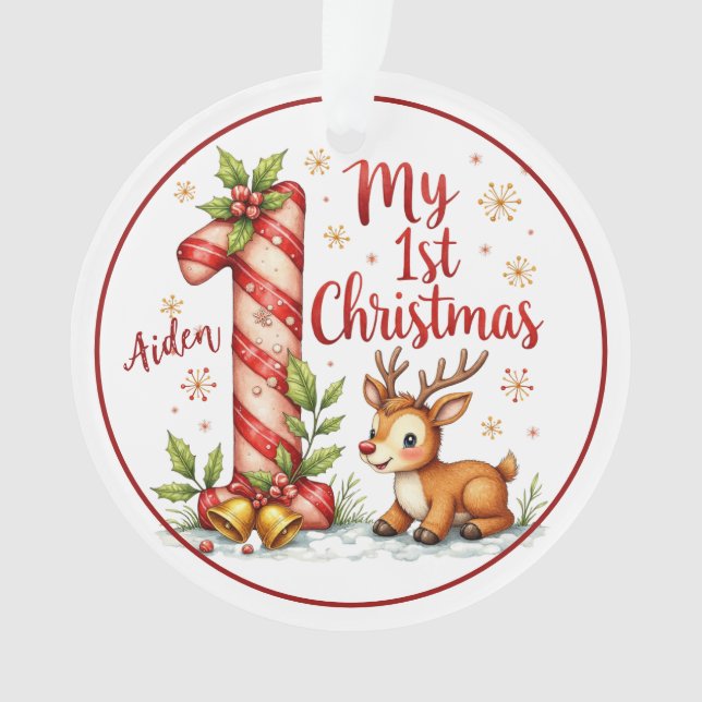 First Christmas Ornament (Vorderseite)