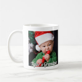 First Christmas Photo Grandpa Kaffeetasse