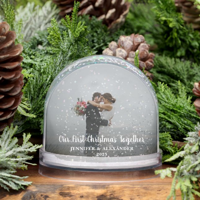 First Christmas Together photo Snow Globe Schneekugeln (Winter)