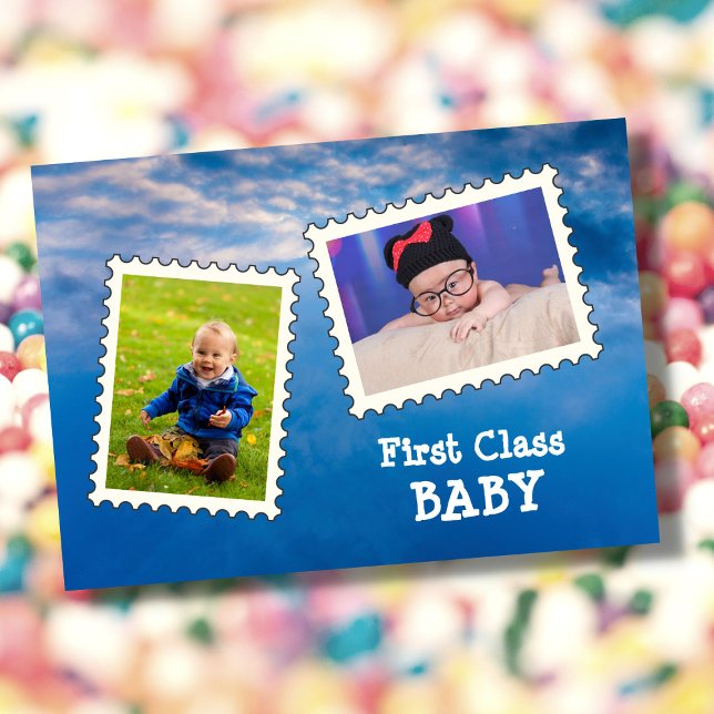 First Class BABY Best Baby Ever 3 benutzerdefinier Karte (Von Creator hochgeladen)