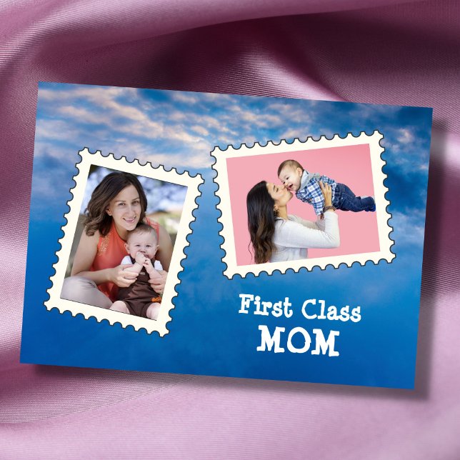 First Class MAMA Best Mama Ever 2 benutzerdefinier Karte (Von Creator hochgeladen)
