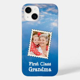First Class Oma Best Oma Ever Custom Foto Case-Mate iPhone 14 Hülle