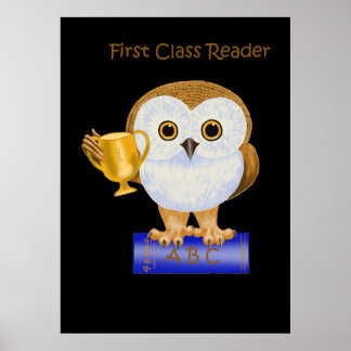 First Class Reader Poster