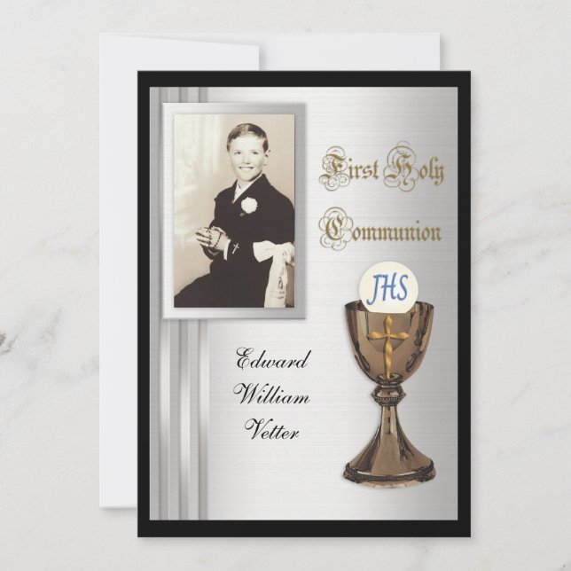 First Communion Einladung (Vorderseite)