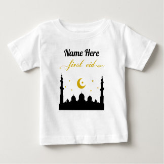 First Eid Individuelle Name Baby T-shirt