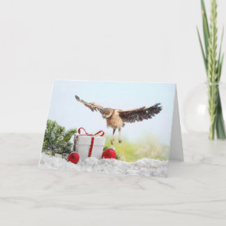 First Flight - 12x18 Holiday Card Dankeskarte