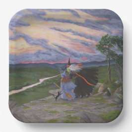 "First Flight" Pappteller