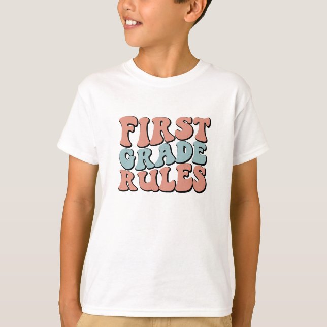 First Grad Vibes T-Shirt (Vorderseite)