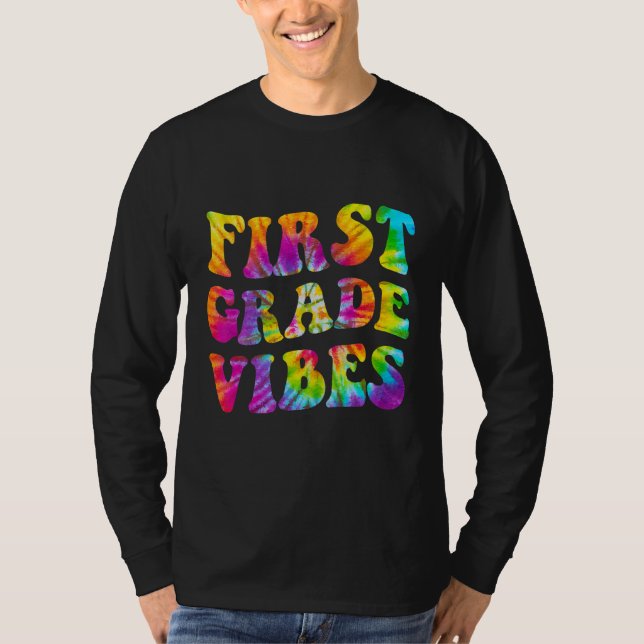 First Grade Vibes Back To School 1 T-Shirt (Vorderseite)