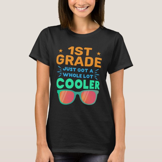 First grader outfit back to school  for 1st grade T-Shirt (Vorderseite)
