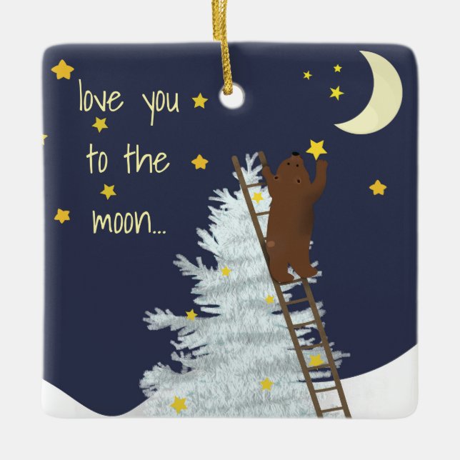 First Holiday Ornament Persönliche Liebe (Vorderseite)