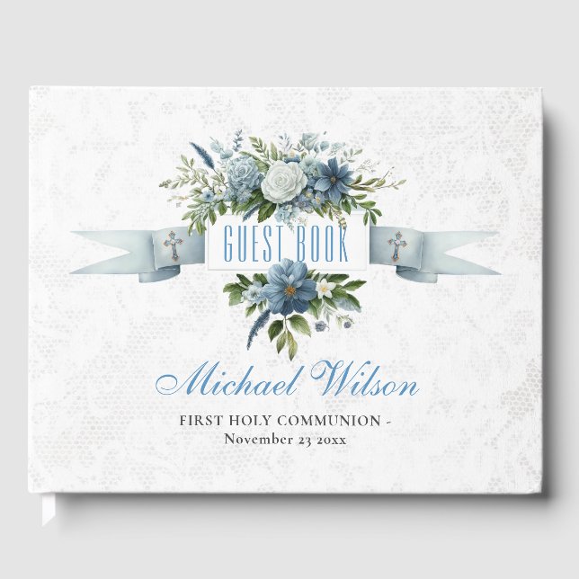 First Holly Communion Gästebuch (Vorderseite)