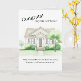 First Home Purchase Card  Karte