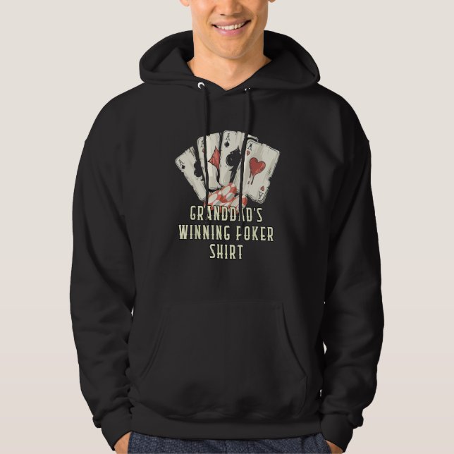 First I Poker then I Poke Her Card Game Couples Po Hoodie (Vorderseite)