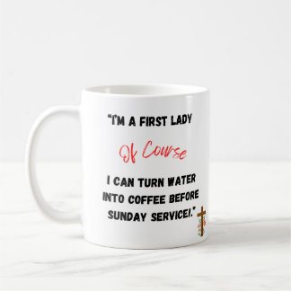 "First Lady Coffee" Kaffeetasse