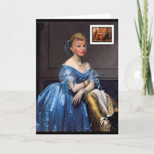 First Lady Jubiläumskarte für individuelle Grußkar Karte