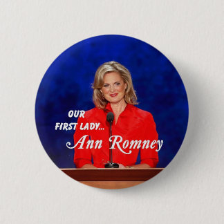 First Lady-Knopf Ann Romney Button